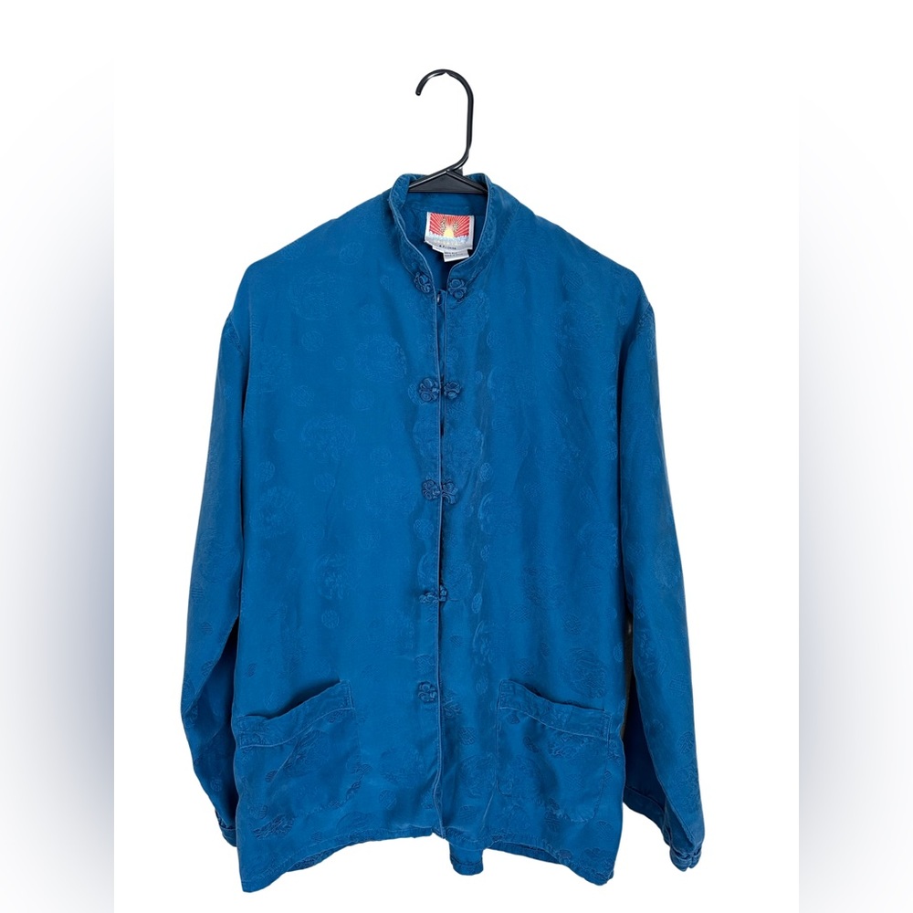 Men's Blue Jacket - Picture 2 of 10